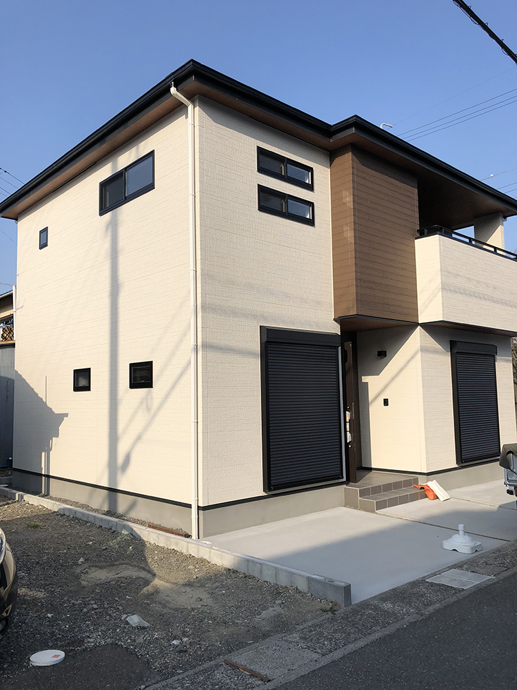 静岡市清水区 2階建て新築住宅